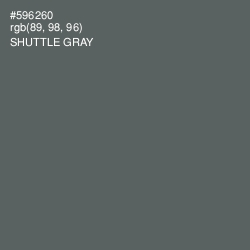 #596260 - Shuttle Gray Color Image